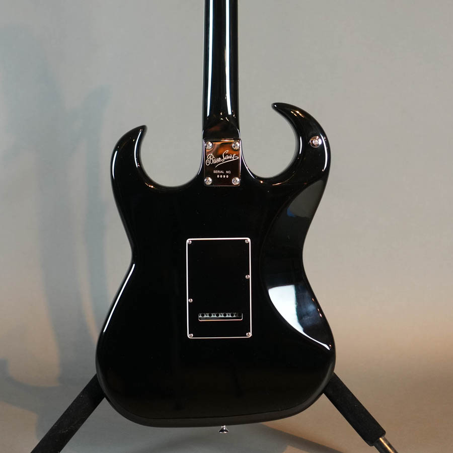 Burns London Bison 62 Electric Guitar Black w/Case - Used