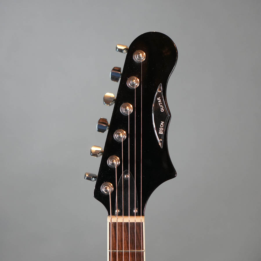 Burns London Bison 62 Electric Guitar Black w/Case - Used