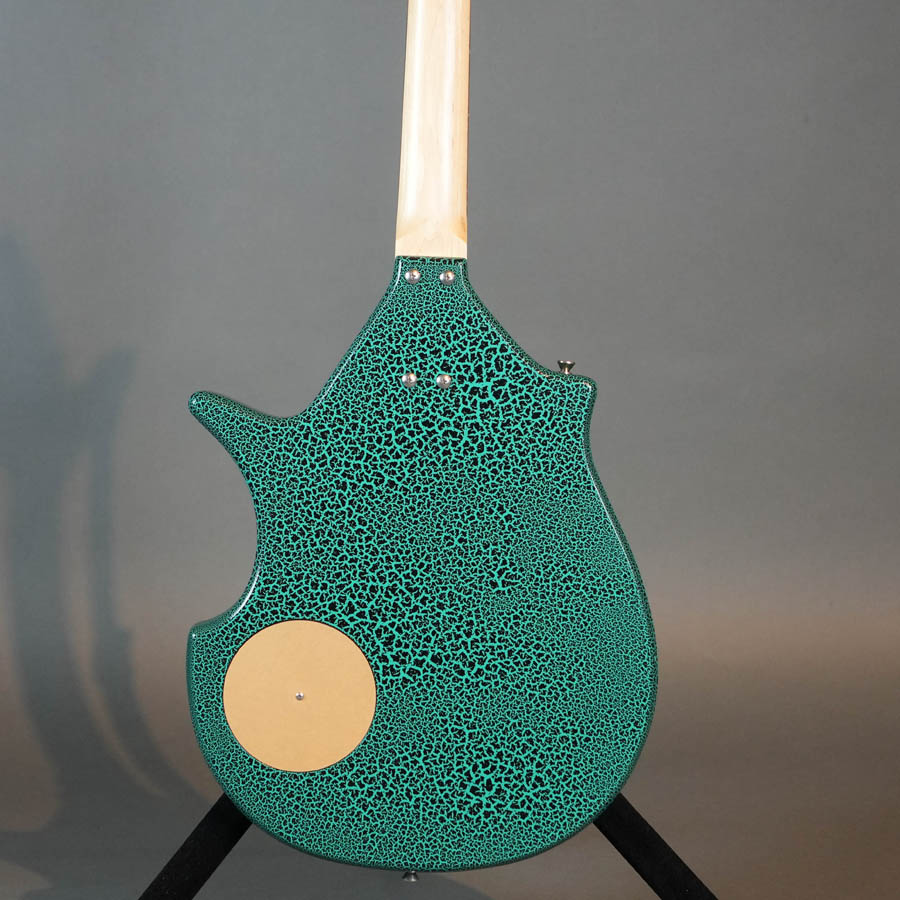 ギター Jerry Jones \"Baby Sitar\" green crack Jerry Jones 