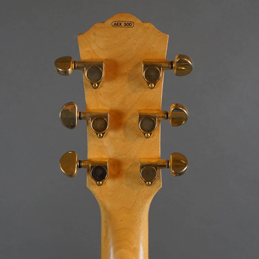 Yamaha AEX 500 Thinline Hybrid Acoustic/Jazz Guitar Black
