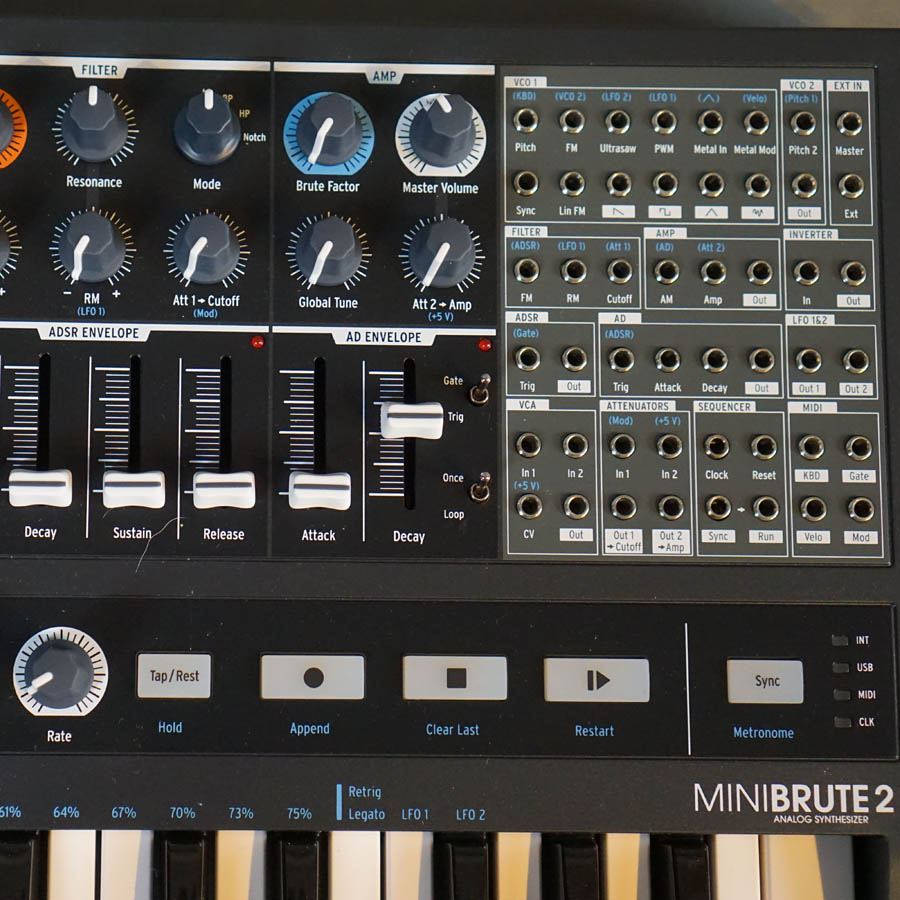 Arturia MiniBrute 2 25-Key Synthesizer - Used