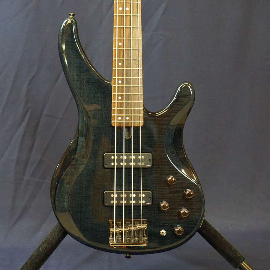 Yamaha TRBX604FM 4 String Bass Translucent Black - Used