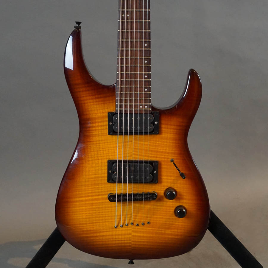 Legator N7-200 Series Ninja 7 String Neck Through Sunburst