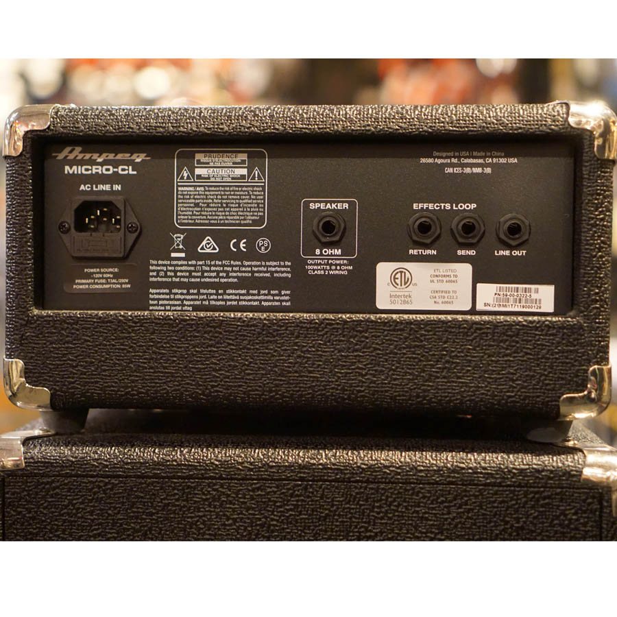 [ジャンク] Ampeg MICRO-CL Ampeg Micro-CL 2 x 10-inch 100-watt Bass Stack | Sweetwater