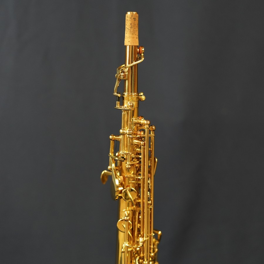 Antigua SS3286 Soprano Saxophone Clear Lacquer w/Case - Used