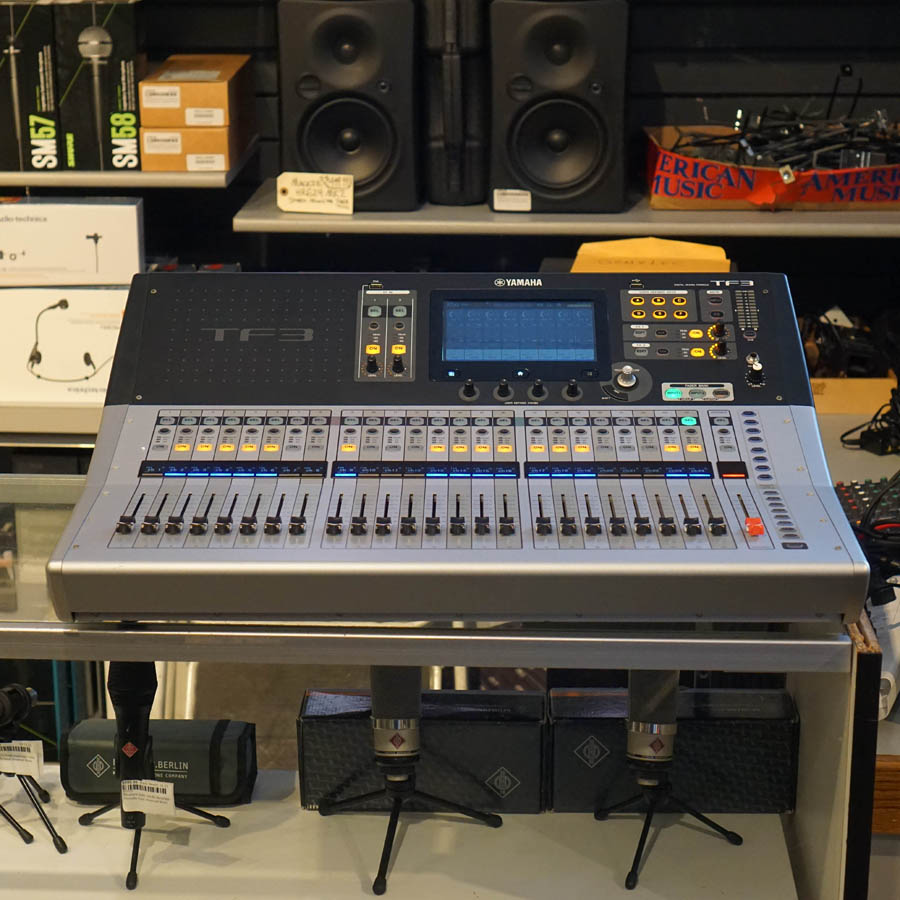 Yamaha TF3 Digital Mixing Console Mixer w/NY64 Dante Card - Used