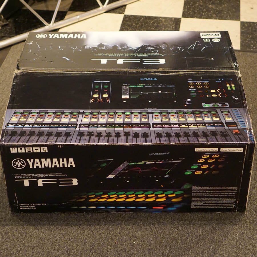 Yamaha TF3 Digital Mixing Console Mixer w/NY64 Dante Card - Used