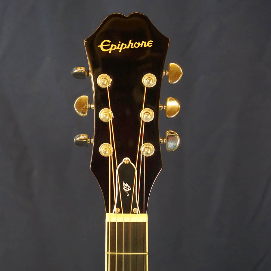 Epiphone AJ-220SCE/VS Acoustic Electric Guitar, Vintage Sunburst