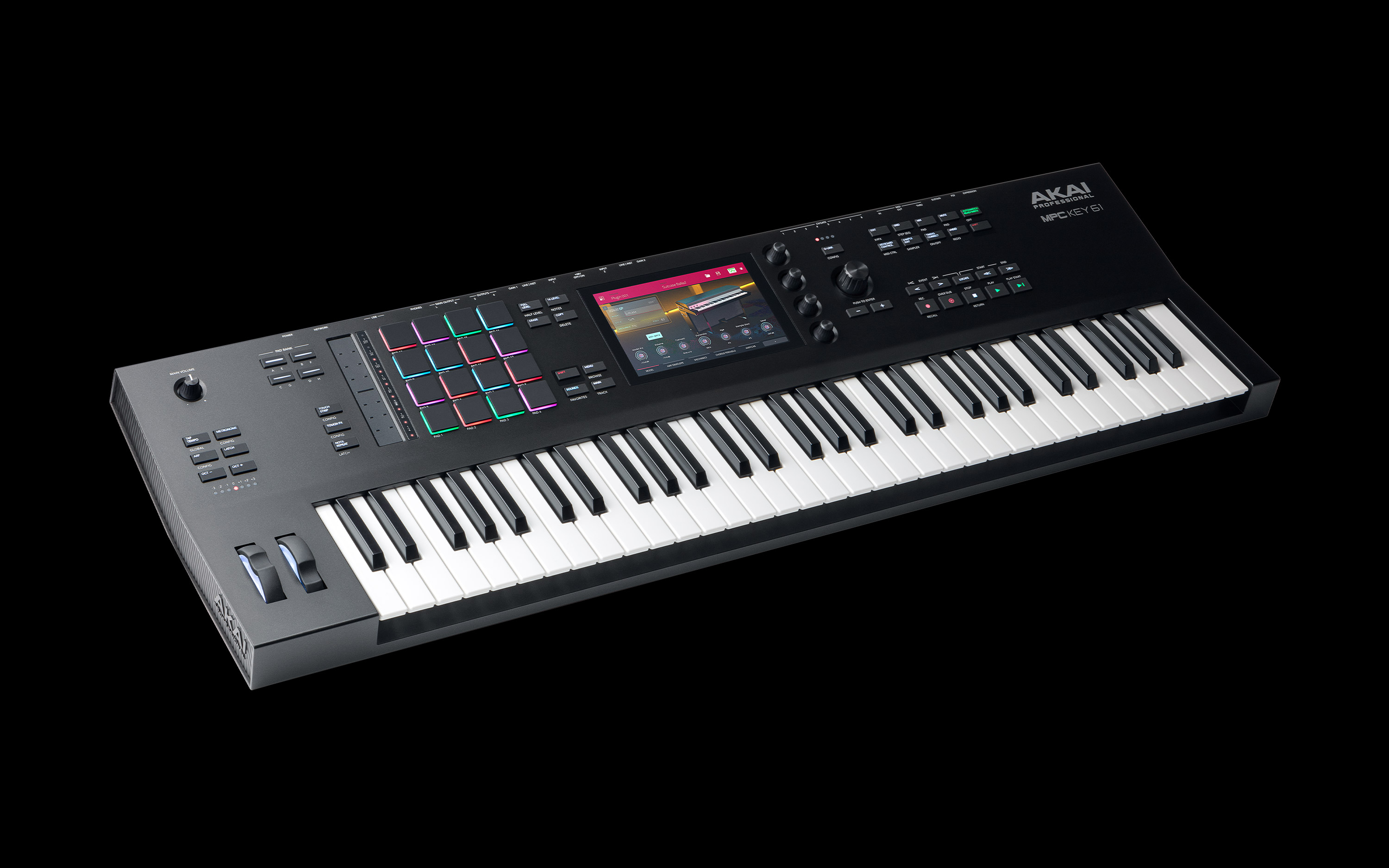 お値下げ中　美品！AKAI MPC KEY 61 (アカイ)動作確認済 Akai Professional MPC Key 61 Production Synthesizer | eBay