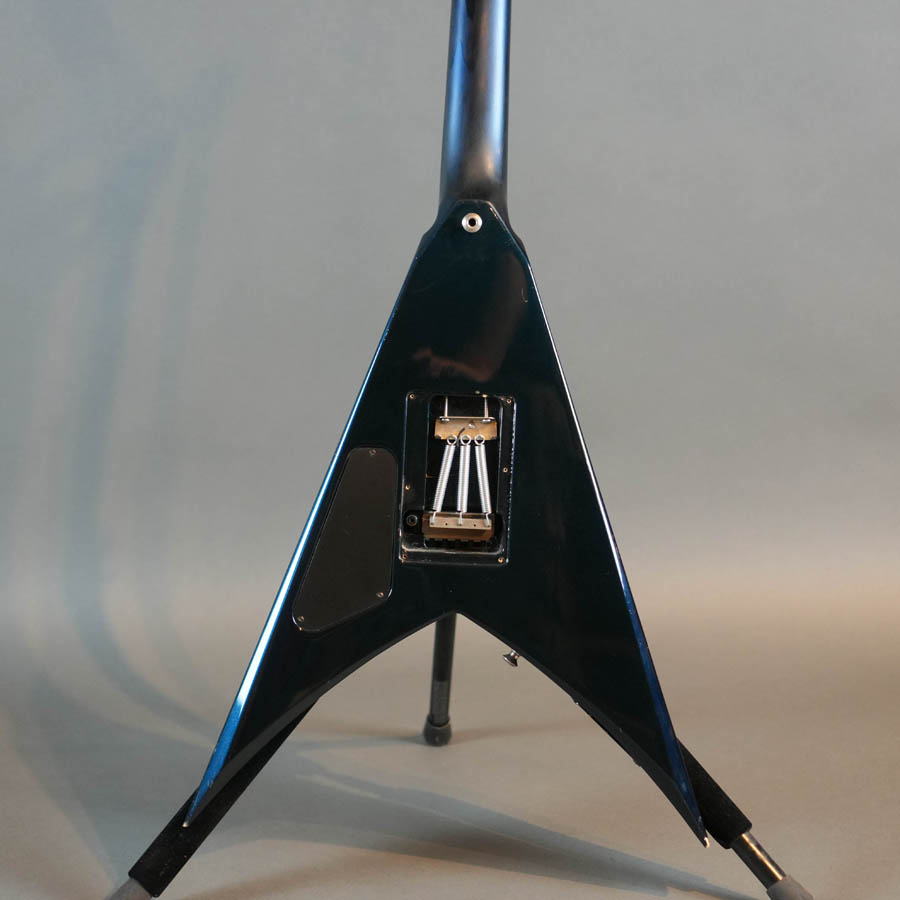 Jackson Stars King V Neck Thru MIJ KV Metallic Blue w/Case - Used