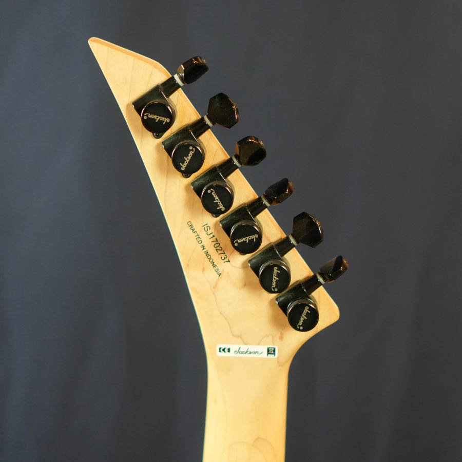 Jackson Pro Soloist SL2P Mah HT Carmel Burl w/Wolftone Pups w/Case