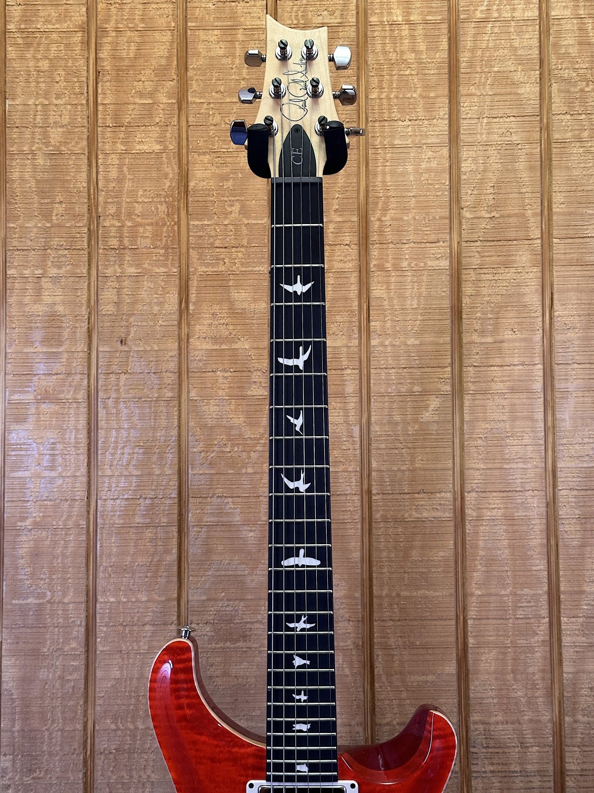 PRS CE 24 USA Maple Top Pattern Thin Neck Faded Blue