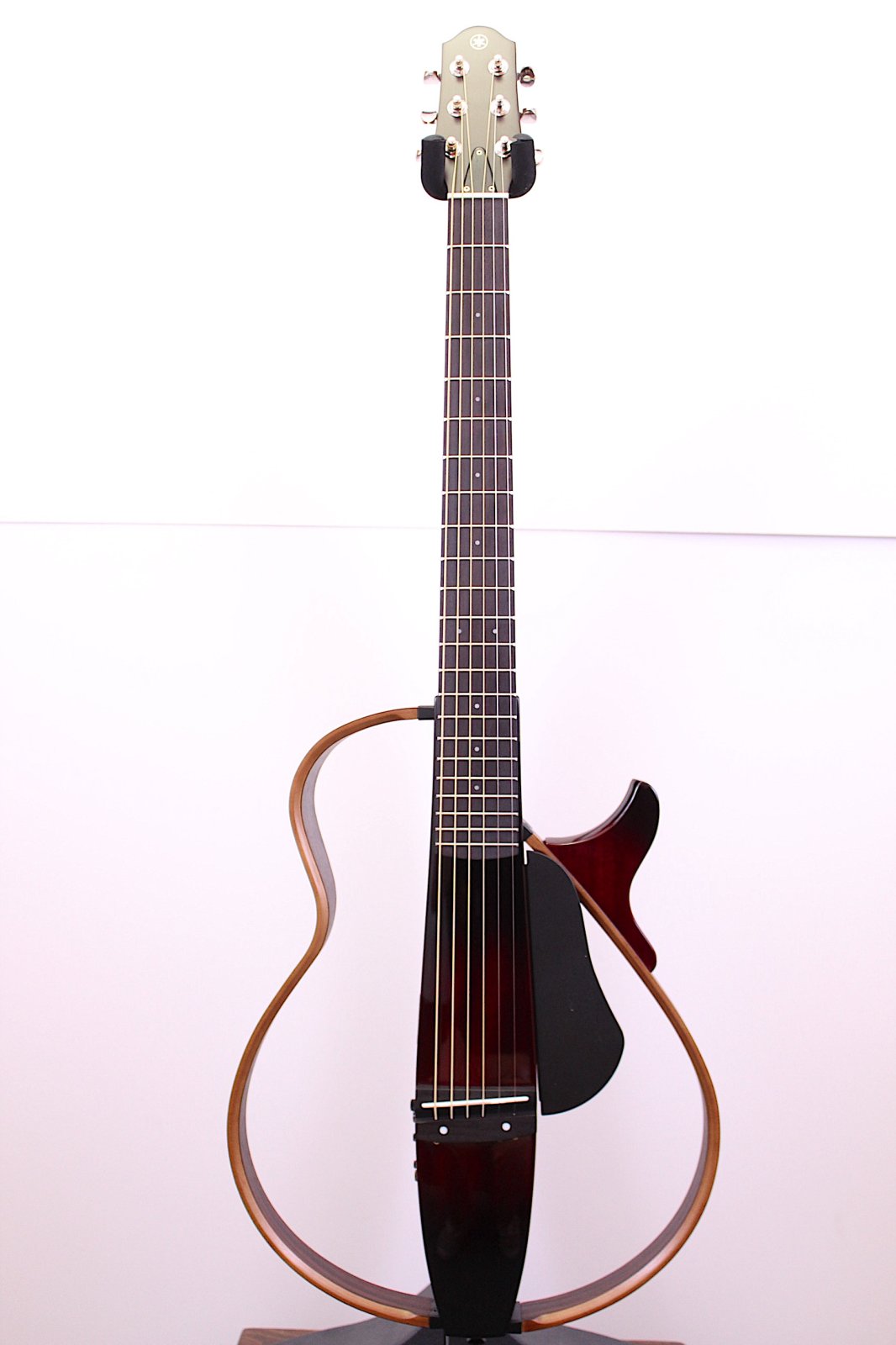 YAMAHA サイレントギター SLG200S CRB 美品　ACアダプター付属 YAMAHA SLG200S CRB サイレントギター スチール弦モデル PA-3C