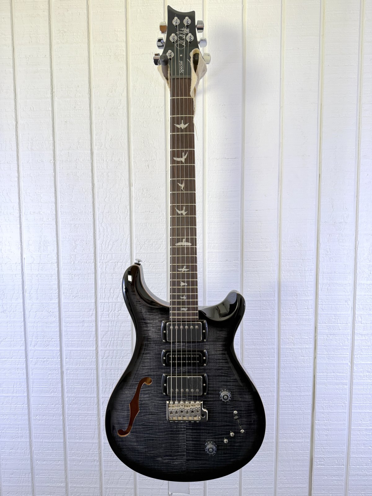 OUTLET SALE- 訳あり品など大放出 Paul Reed Smith PRS SE Special Semi-Hollow Charcoal Burst デュエルマスターズ