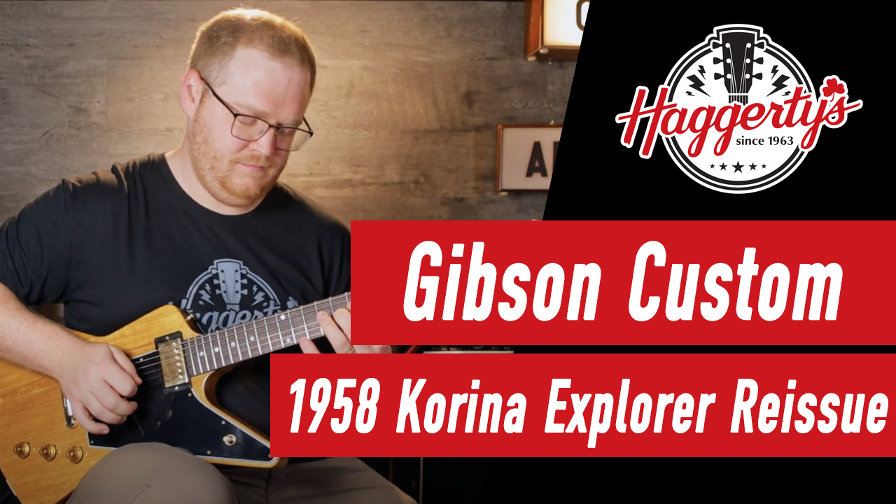 Gibson Custom 1958 Korina Explorer Reissue Haggerty's Music