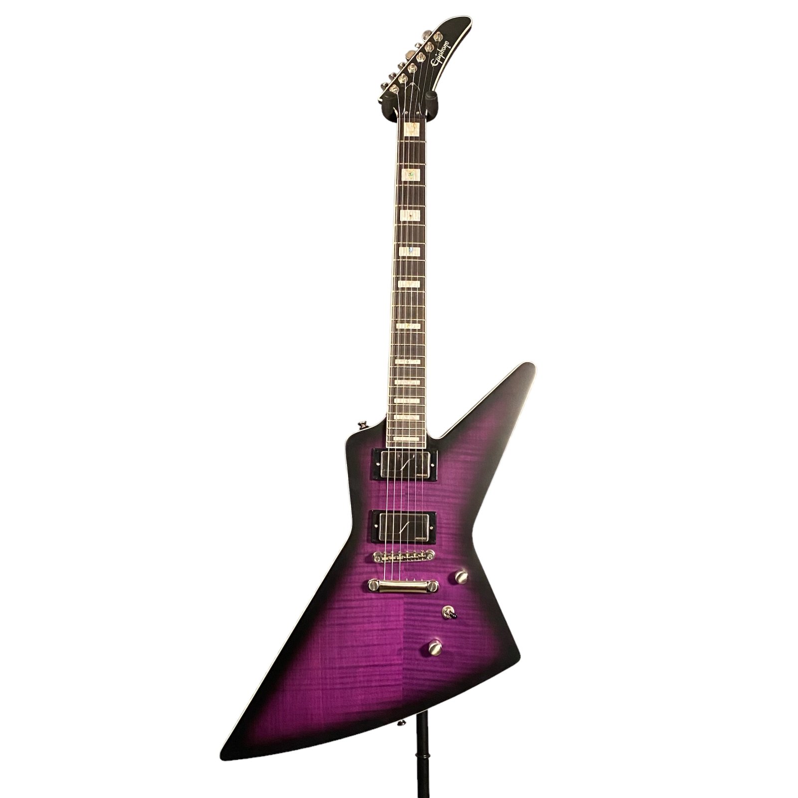Epiphone Extura Prophecy Electric Guitar - Purple Tiger Aged Gloss