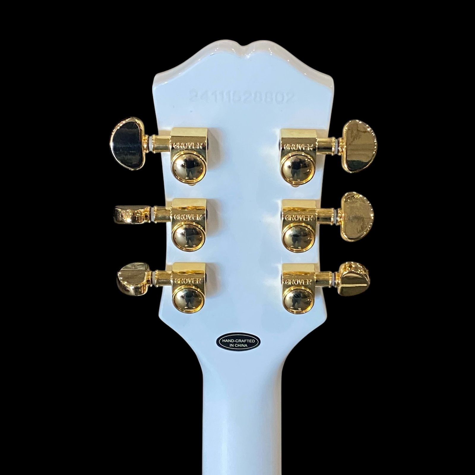 Epiphone Les Paul Custom Electric Guitar - Alpine White - 711106156217
