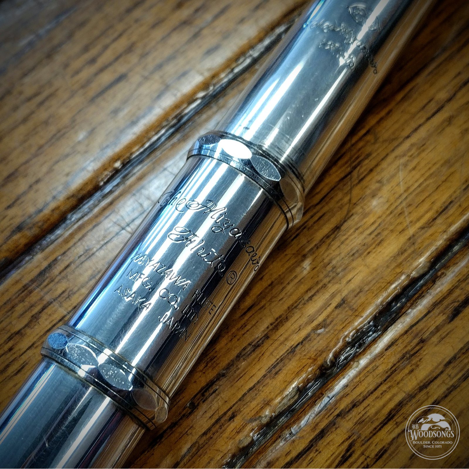 【中古】 The Iron Flute Armstrong Flute 104 in Hard Case, Vintage Musical Instrument