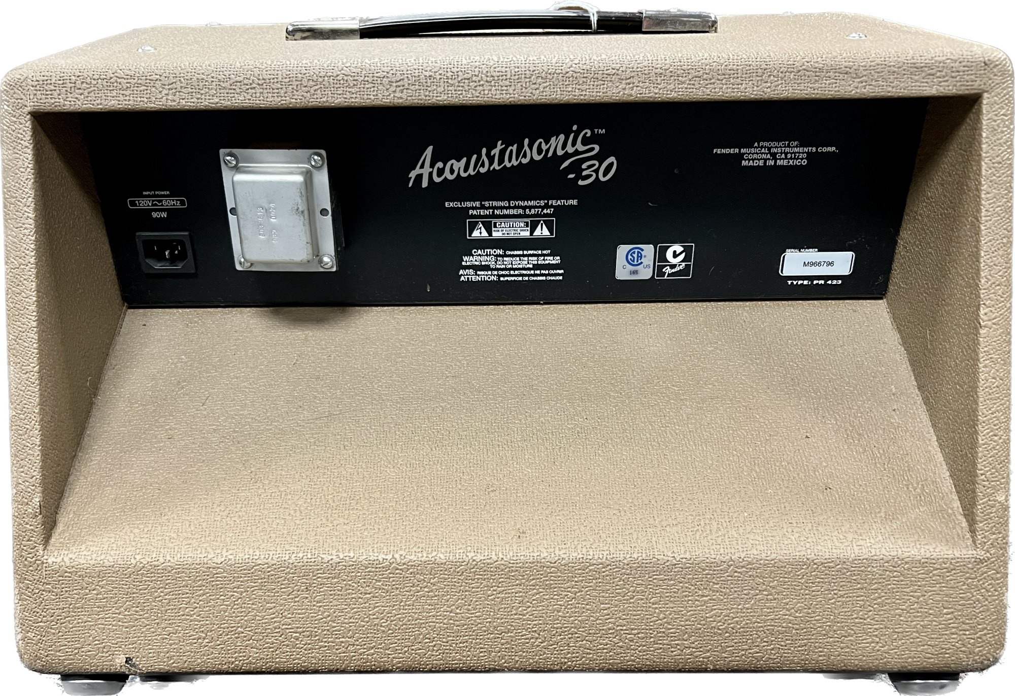 【Pizza face】Fender Acostasonic Fender Acoustasonic 30 Acoustic Amp