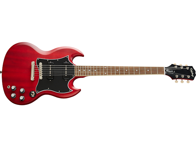 Epiphone SG Classic Worn P-90s Electric Guitar - Worn Cherry