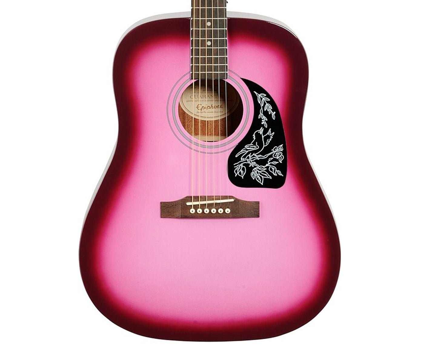 Epiphone Starling Acoustic Guitar Hot Pink Pearl 711106047034