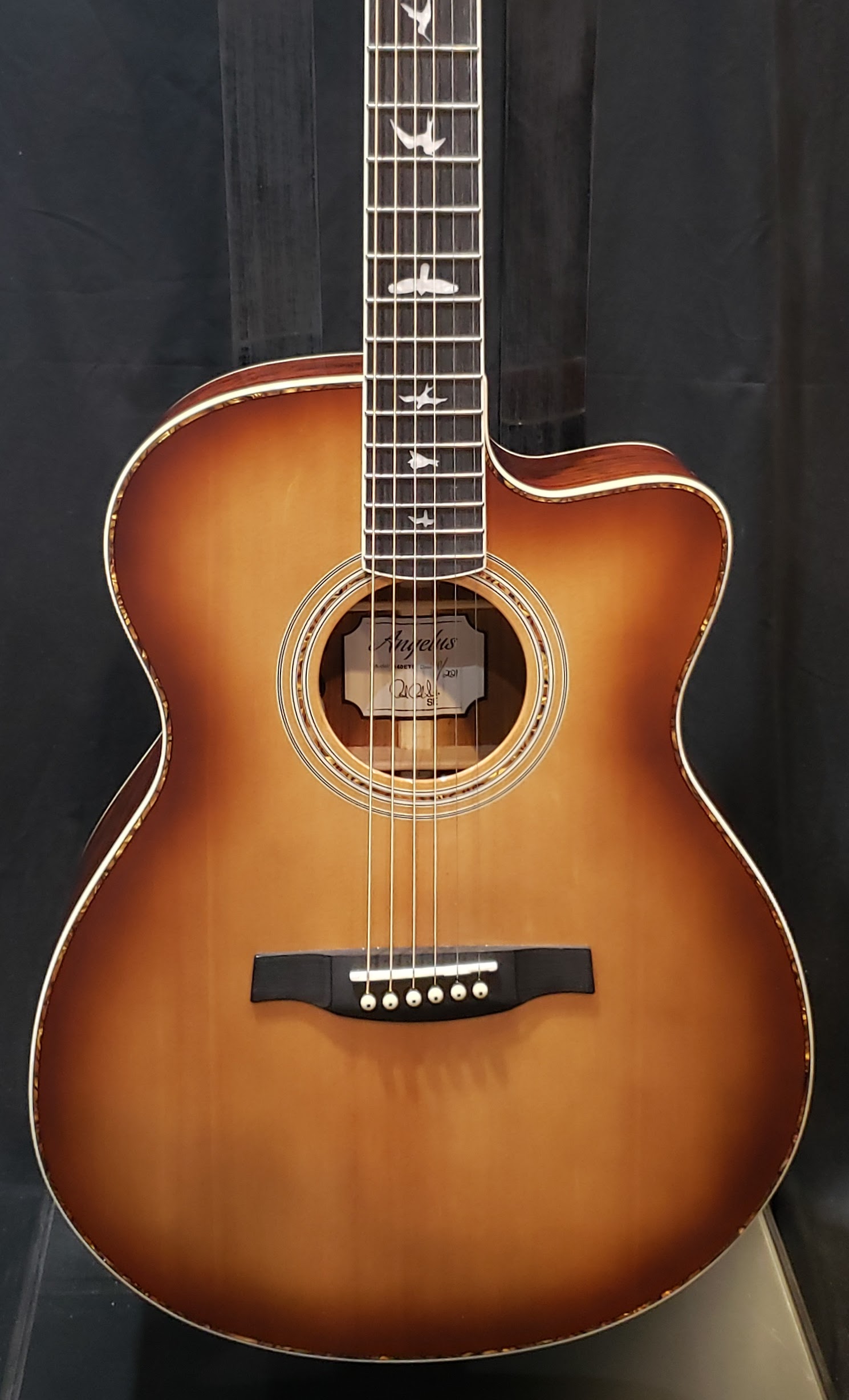【超美品】PRS SE A40E Natural PRS SE A40 Angelus Acoustic-electric Guitar - Natural