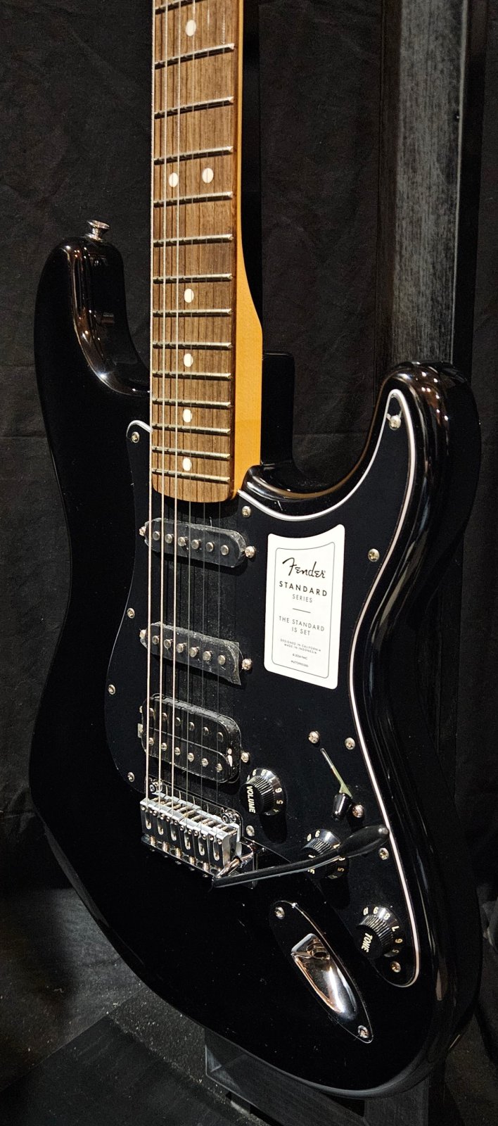 Fender Standard Stratocaster HSS Electric Guitar - Black 2025