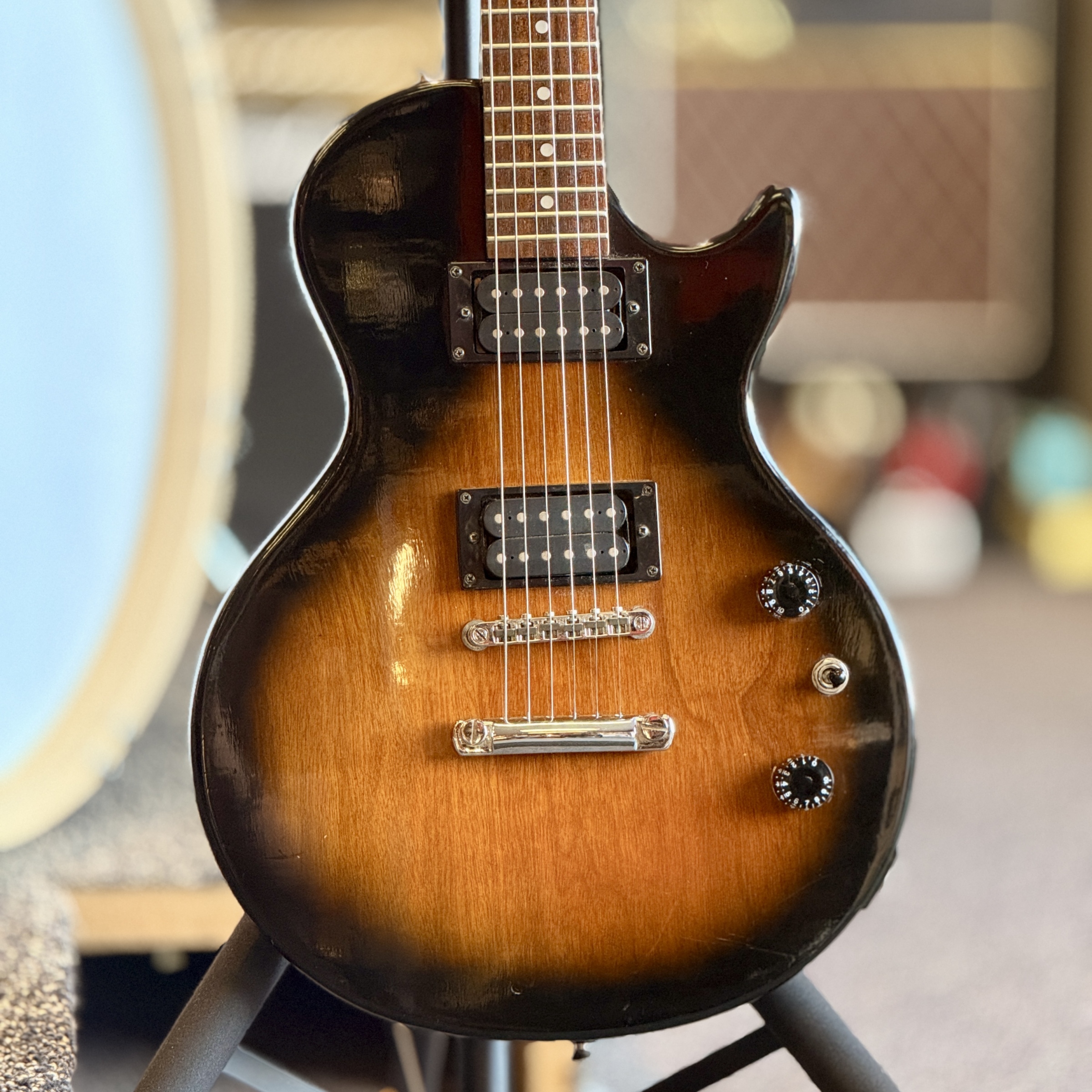 Epiphone Les Paul Special Electric Guitar, Tobacco Sunburst Vintage
