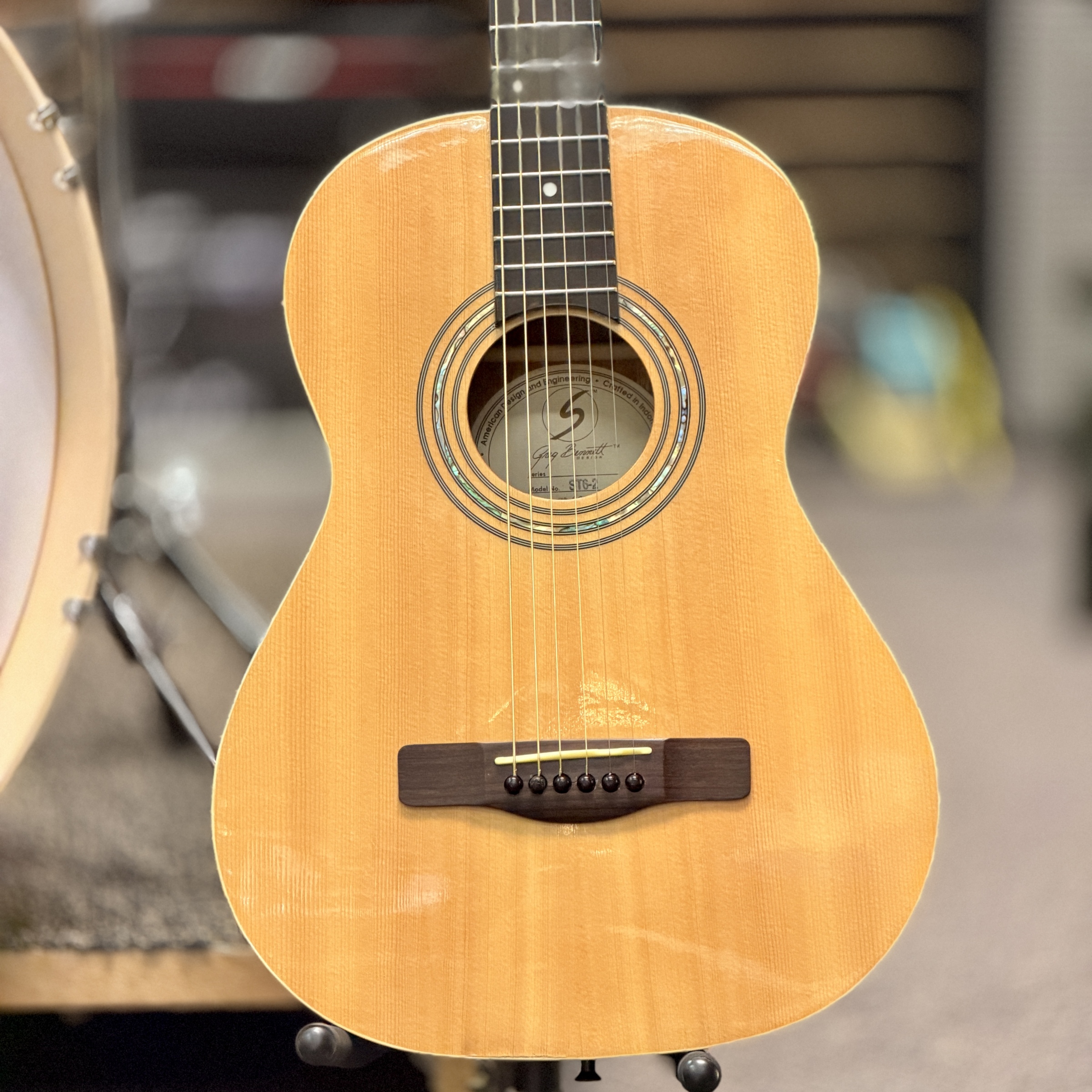 Greg Bennett Design by Samick ST6-2 1/2-Size Acoustic Guitar, Natural