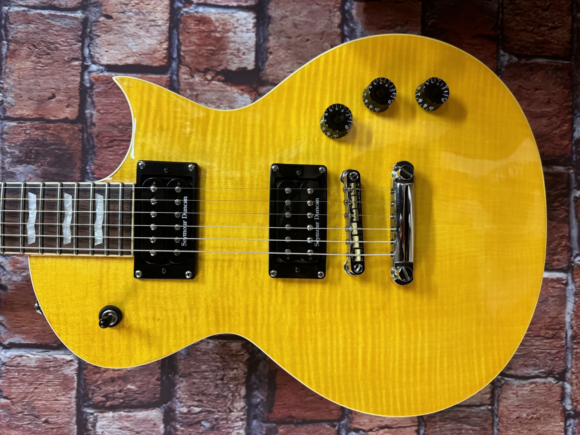 ECL-256 イエロー エレキギター ECL-256 イエロー エレキギター - メルカリ