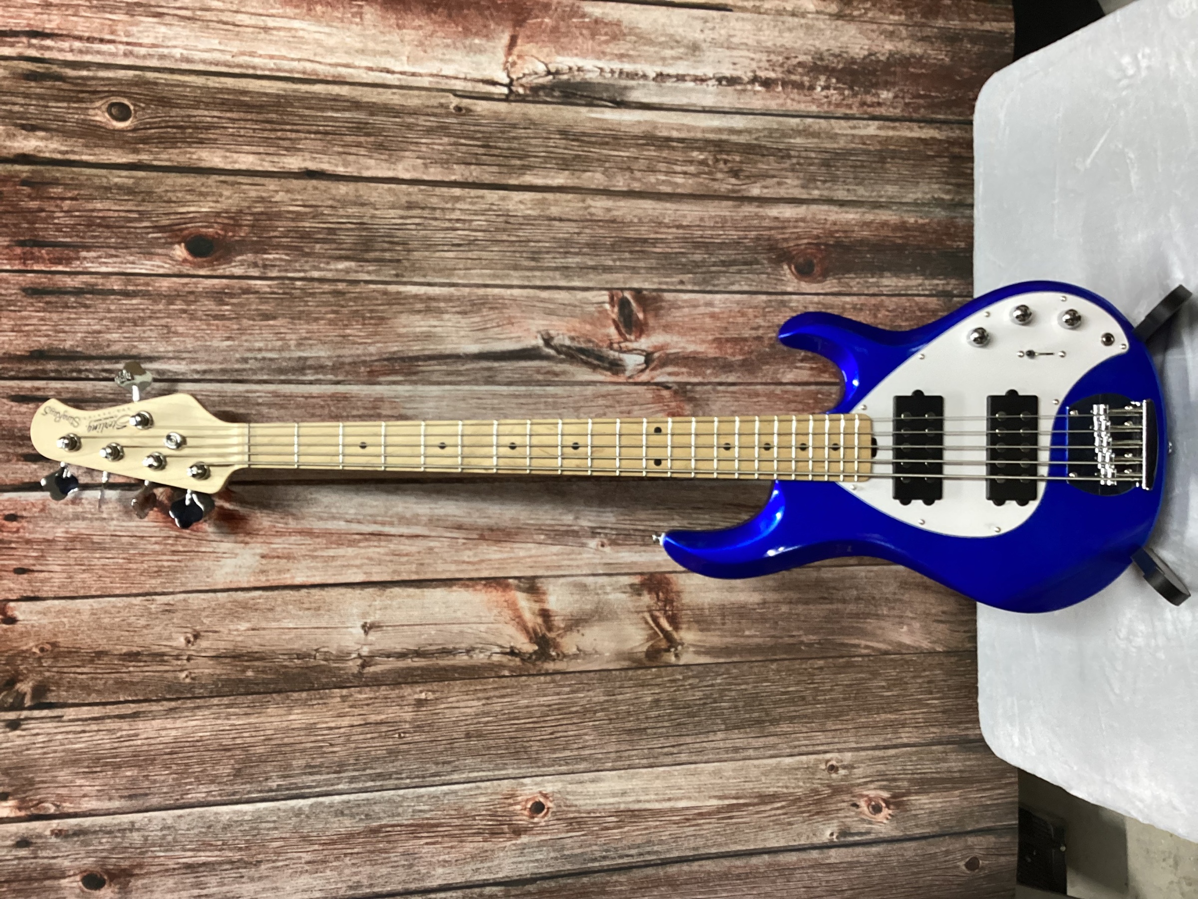 Sterling SUB Series StingRay 5 HH Cobra Blue - 810002952913