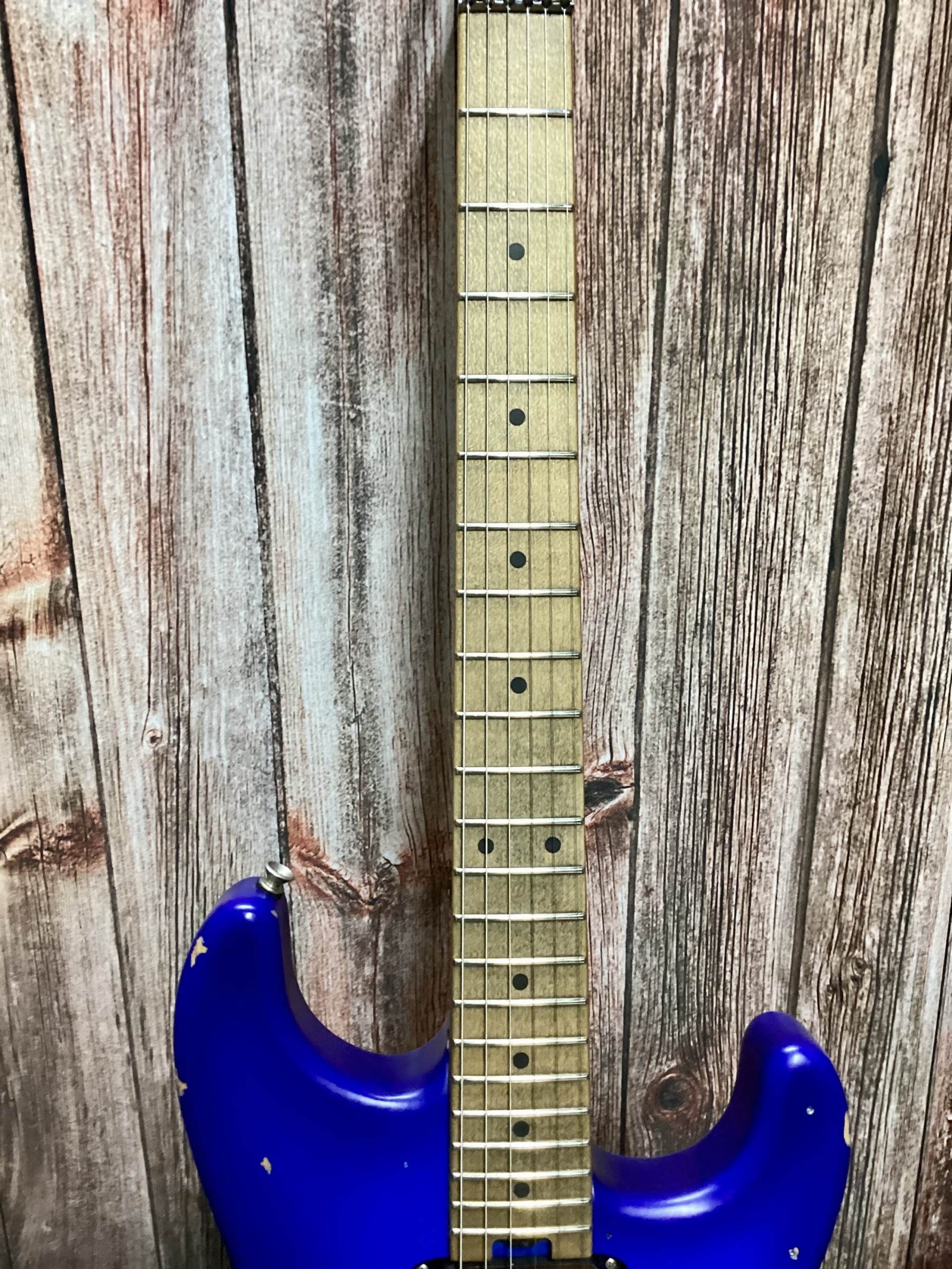 EVH Limited Edition Frankenstein Relic Series in Blueburst w/ gig