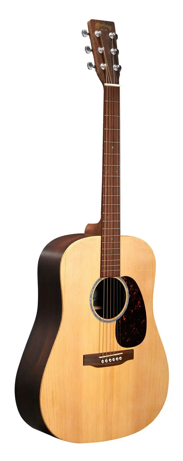 C.F. Martin D-X2E X-Series Acoustic Guitar Solid Spruce Top & Brazillian Rosewood HPL with Pickup and Gig Bag