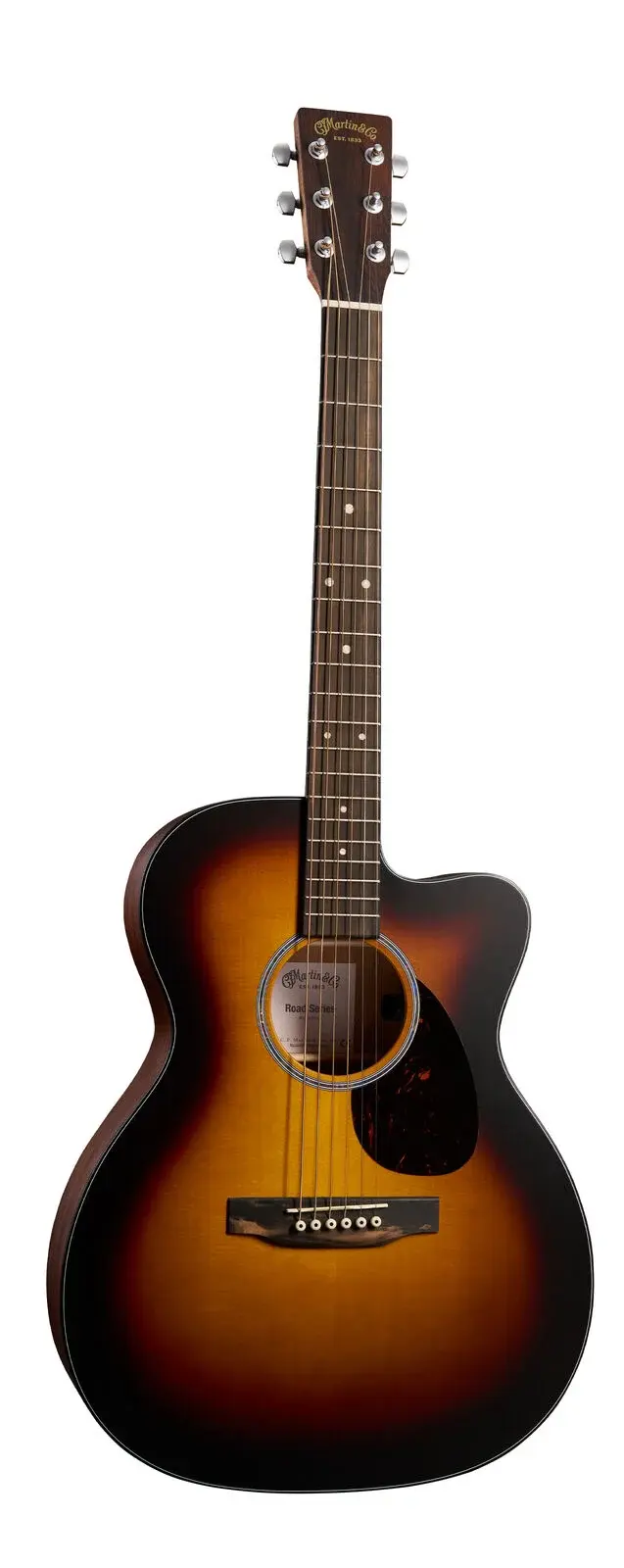 C.F. Martin OMC-10E Modern Burst Orchestra Spruce/Sapele Ac/Elec Guitar  