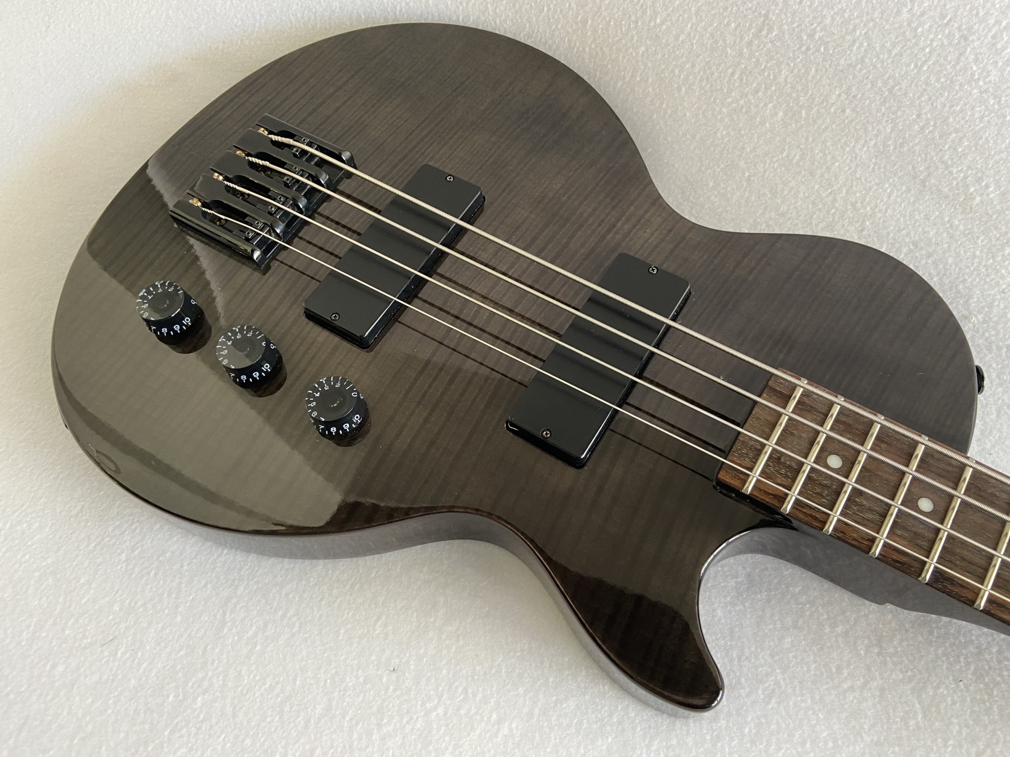 Epiphone Les Paul Special Bass, Limited Edition, Transparent Black