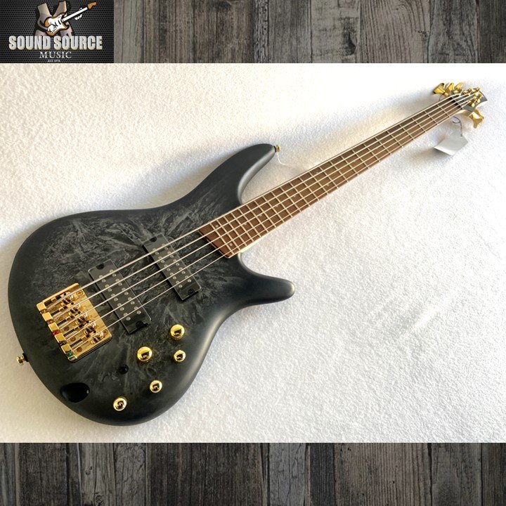 Ibanez SR Standard 5 string Black Ice Frozen Matte Bass