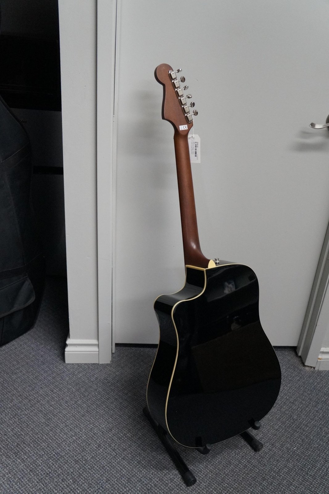 Fender Redondo Player Acoustic Guitar: Jetty Black