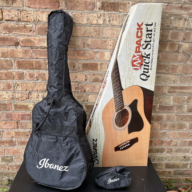 Ibanez IJV50 JAMPACK Dreadnought Acoustic Guitar Package