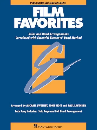 Essential Elements Film Favorites Percussion