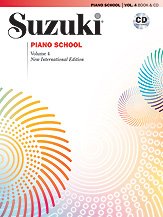 Suzuki Piano School - New International Edition -  Piano Book & CD Volume 4