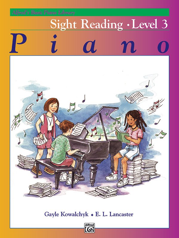 Alfreds Basic Piano Book - Sight Reading - Level 3