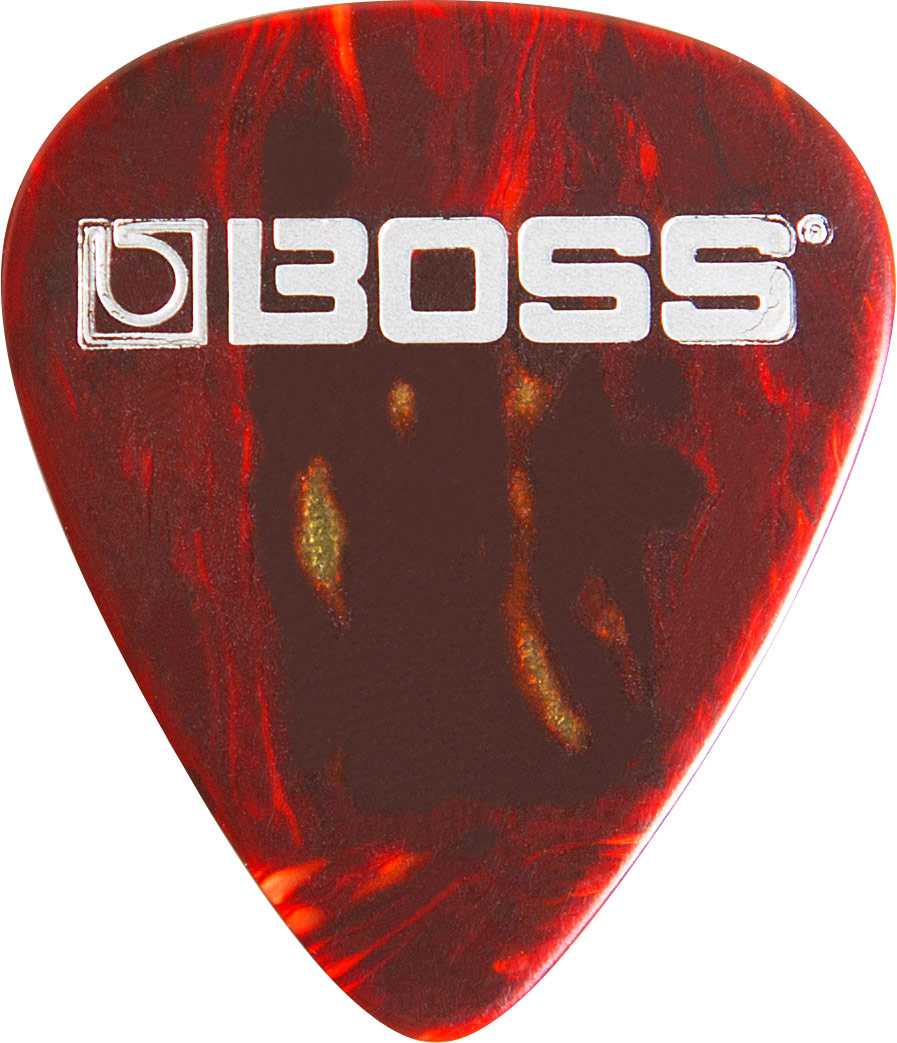 Boss Celluloid Pick 12 Pack Shell Thin