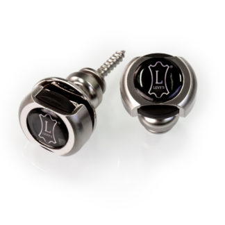 Levys Lockable Strap Buttons - Nickel