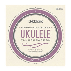 D'Addario - EJ99SC - Soprano/Concert Ukulele Strings - Pro-Arté (Carbon)