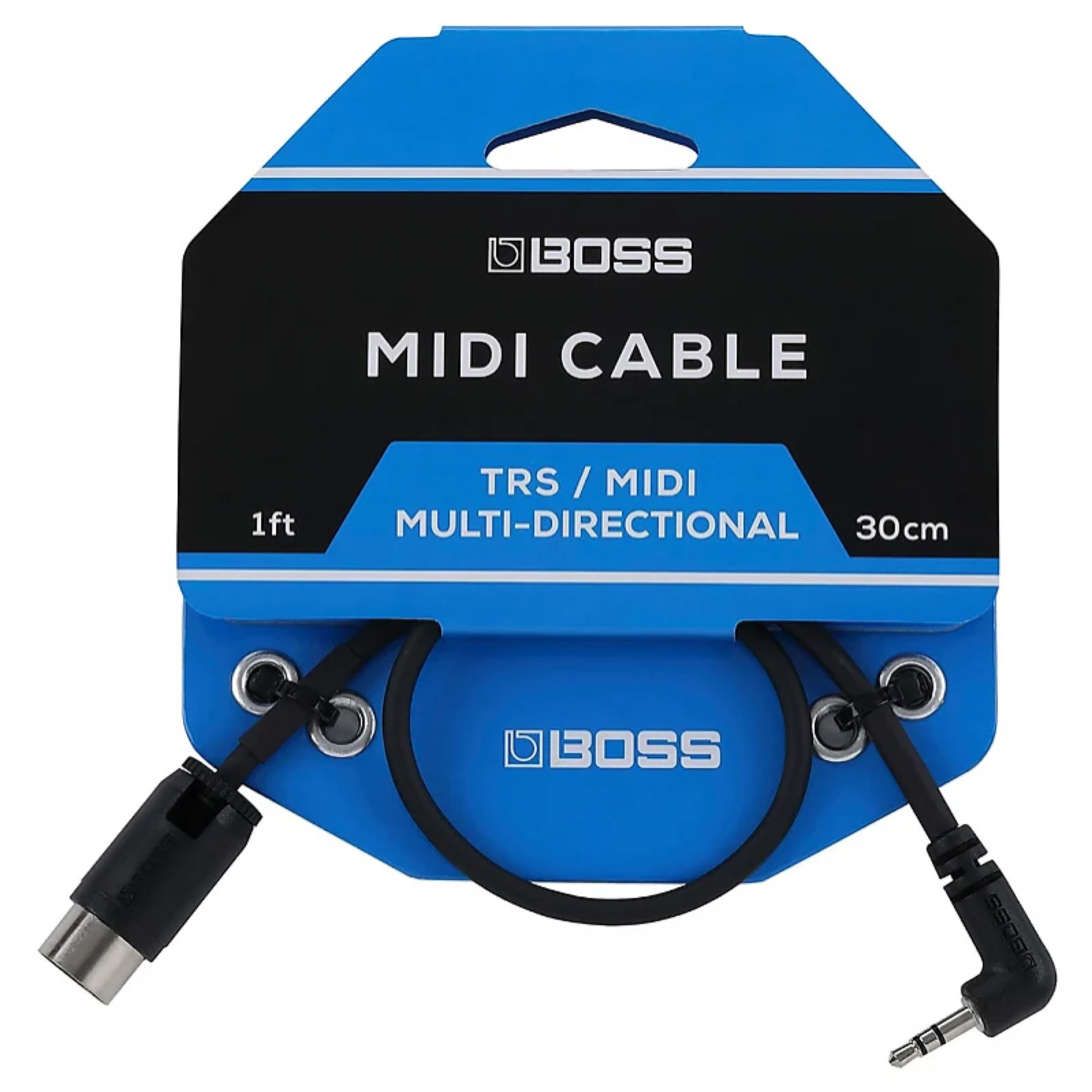 Boss 3.5mm TRS/MIDI Cable 1ft/30cm