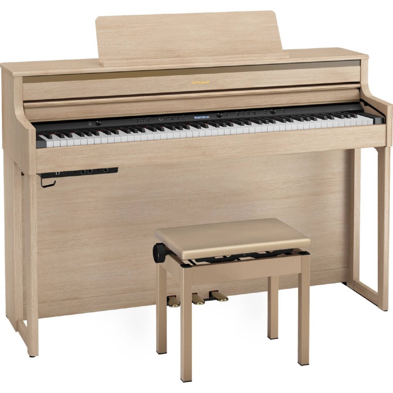 Roland HP704-LA - Digital Piano w/ Stand - Light Oak