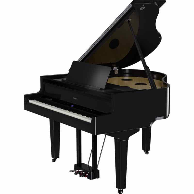 Roland GP-9 Digital Grand Piano - Polished Ebony