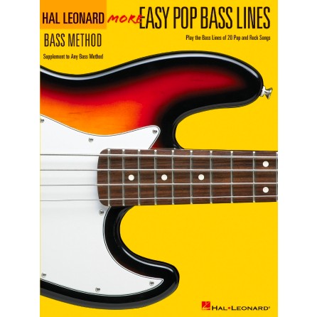 Hal Leonard - Bass Method - More Easy Pop Bass Lines