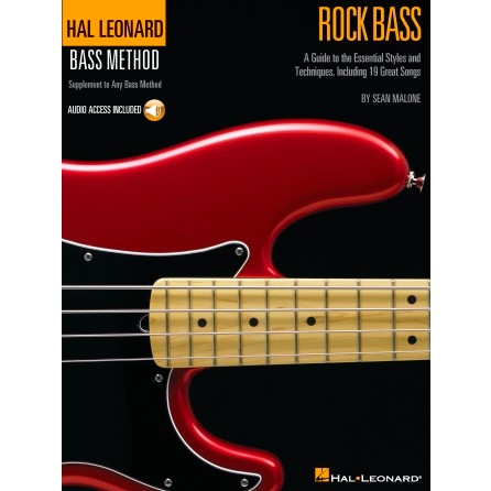 Hal Leonard -  Bass Method -  Rock Bass w/Audio Access
