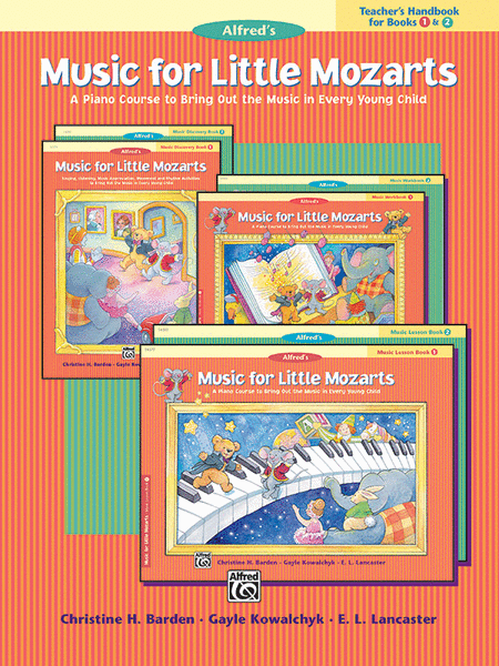 Alfred's Music for Little Mozarts - Teacher Handbook - 1 & 2